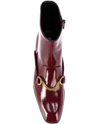 Красные ботильоны от Stella McCartney