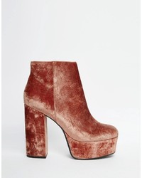 Красные ботильоны от Asos