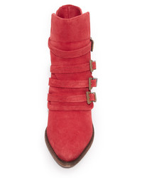 Красные ботильоны от Free People