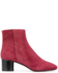 Женские красные ботинки от Isabel Marant