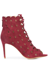Женские красные ботинки от Rachel Zoe