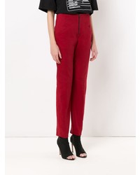 Женские красные брюки-галифе от Reinaldo Lourenço