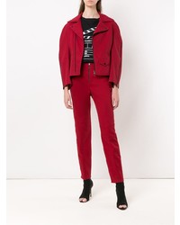 Женские красные брюки-галифе от Reinaldo Lourenço