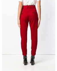 Женские красные брюки-галифе от Isabel Marant Etoile