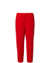 Женские красные брюки-галифе от Marni