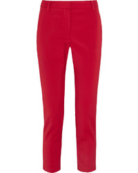 Женские красные брюки-галифе от Tibi
