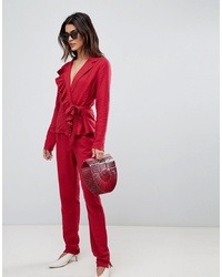Женские красные брюки-галифе от Vila