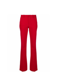 Красные брюки-клеш от Dondup