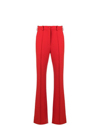 Красные брюки-клеш от Erika Cavallini