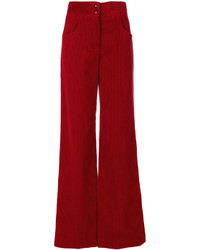 Красные брюки-клеш от Etro