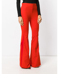 Красные брюки-клеш от Givenchy