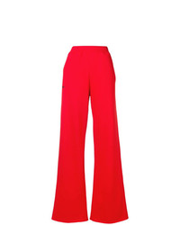 Красные брюки-клеш от MSGM