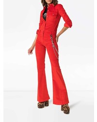 Красные брюки-клеш от Filles a papa