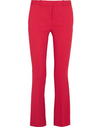 Красные брюки-клеш от Versace