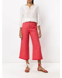 Красные брюки-кюлоты от Nk