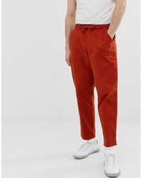 Красные брюки чинос от ASOS DESIGN