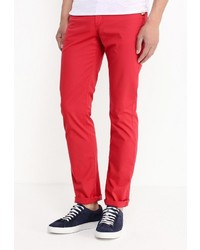 Красные брюки чинос от Bikkembergs