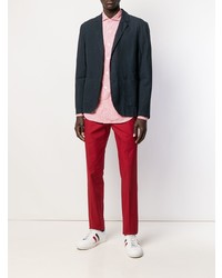 Красные брюки чинос от Incotex