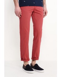 Красные брюки чинос от Kruebeck