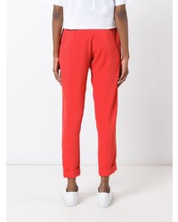 Женские красные брюки чинос от P.A.R.O.S.H.
