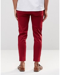 Мужские красные брюки от Asos
