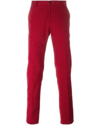 Мужские красные брюки от Etro