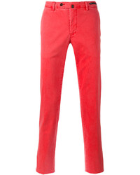 Мужские красные брюки от Pt01