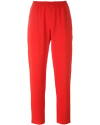 Женские красные брюки от Stella McCartney
