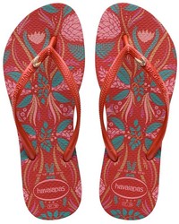 Красные вьетнамки от Havaianas