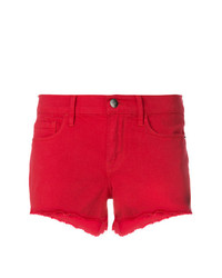 Женские красные джинсовые шорты от Frame Denim