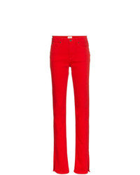 Красные джинсы скинни от Simon Miller