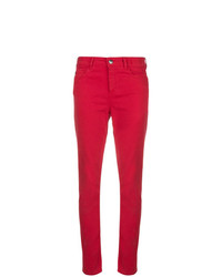 Красные джинсы скинни от Twin-Set