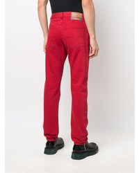 Мужские красные джинсы от Diesel