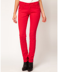Женские красные джинсы от Asos