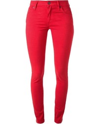 Женские красные джинсы от Burberry