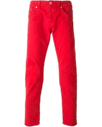 Мужские красные джинсы от Dondup