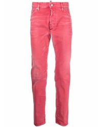 Мужские красные джинсы от DSQUARED2