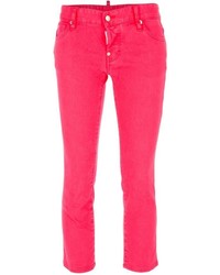 Женские красные джинсы от Dsquared2