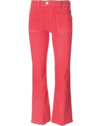 Женские красные джинсы от Etoile Isabel Marant