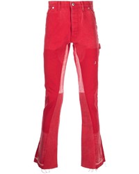 Мужские красные джинсы от GALLERY DEPT.