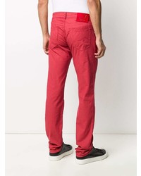 Мужские красные джинсы от Jacob Cohen