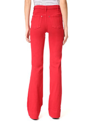 Женские красные джинсы от Alice + Olivia