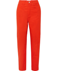 Женские красные джинсы от L.F.Markey