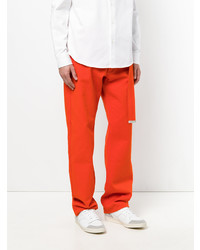 Мужские красные джинсы от AMI Alexandre Mattiussi