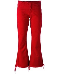 Женские красные джинсы от MARQUES ALMEIDA