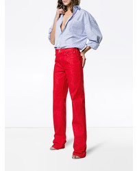 Женские красные джинсы от Calvin Klein 205W39nyc