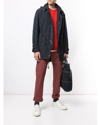 Мужские красные джинсы от Gieves & Hawkes