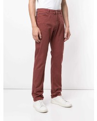 Мужские красные джинсы от Gieves & Hawkes