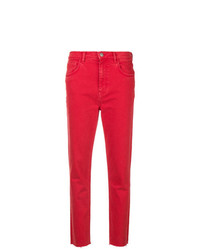 Женские красные джинсы от MiH Jeans