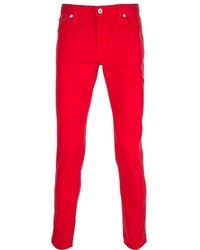 Мужские красные джинсы от Moschino